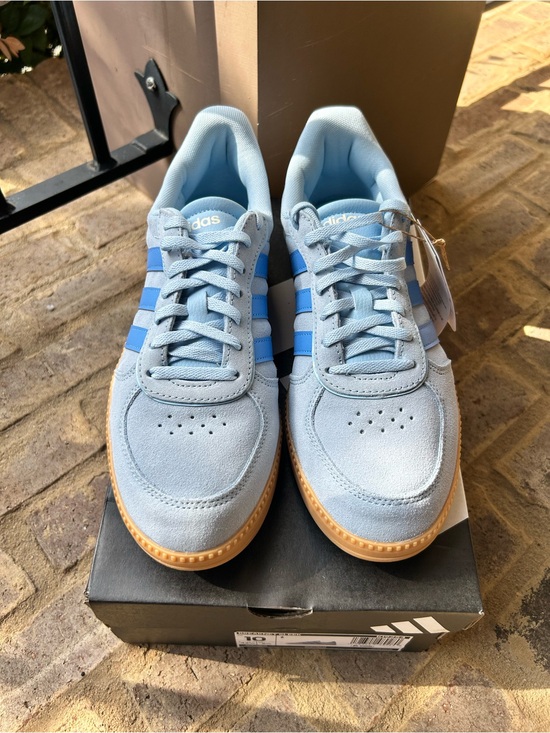 adidas Shoes - Adidas Breaknet Sleek Women Sneaker Clear Sky Real Blue Cloudfoam Low Top Casual